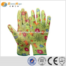 SUNNYHOPE guantes industriales revestidos de goma 13gauge